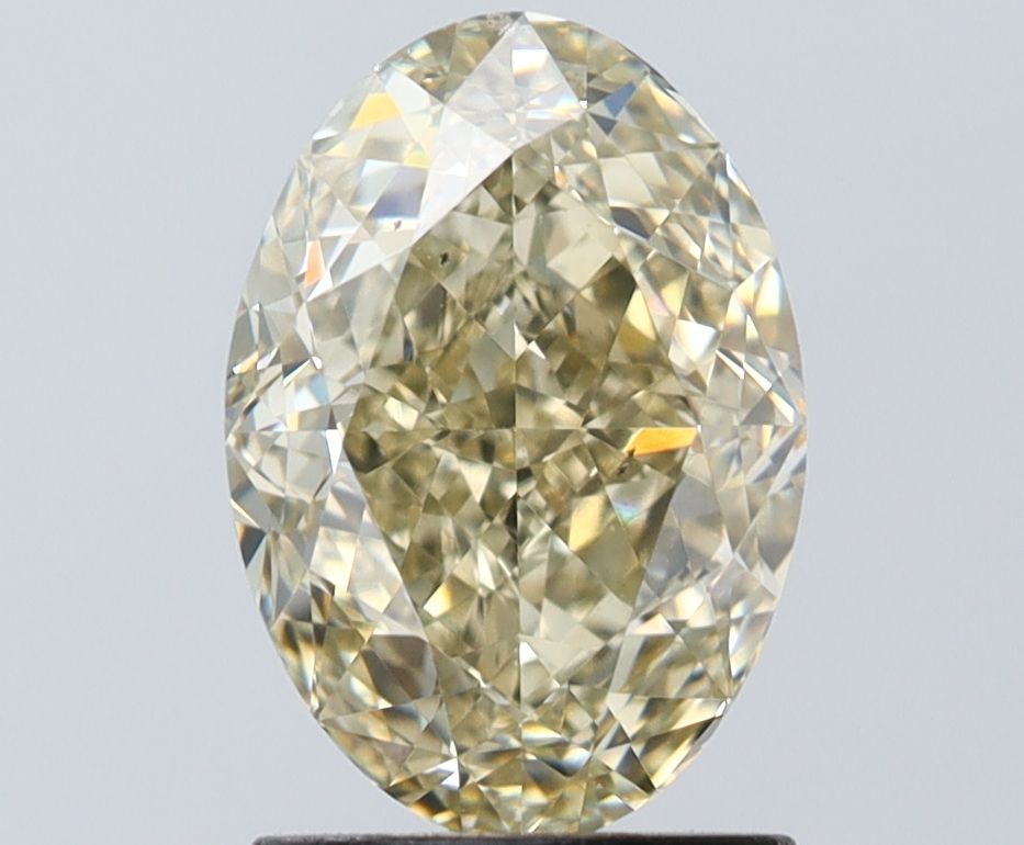 Diament 2.01 ct Fancy Light Yellow/VS2