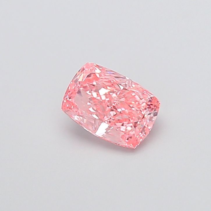 1.02 CT Fancy Vivid Pink CUSHION MODIFIED