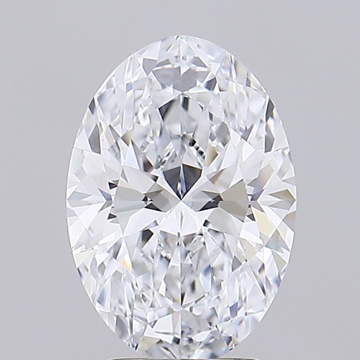 3.09 ct. oval Lab Grown Diamond front image