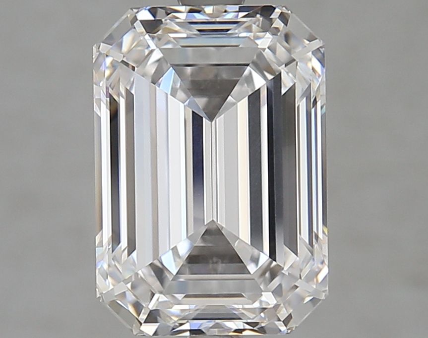 Diamant Émeraude 4.23 ct - Couleur D - Pureté VVS1