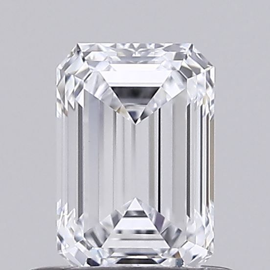 0.59 ct. emerald Lab Grown Diamond front image