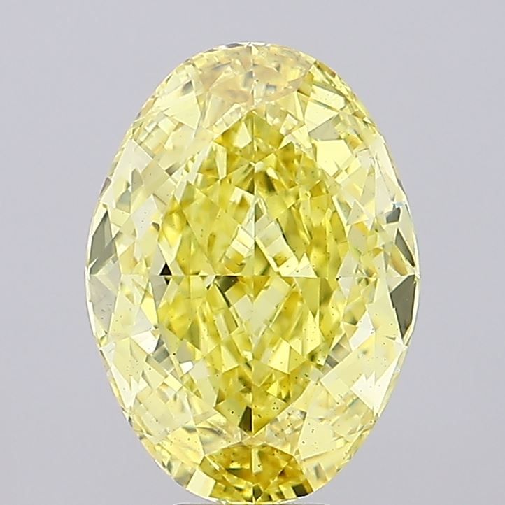9.64 ct. oval Lab Grown Diamond front image