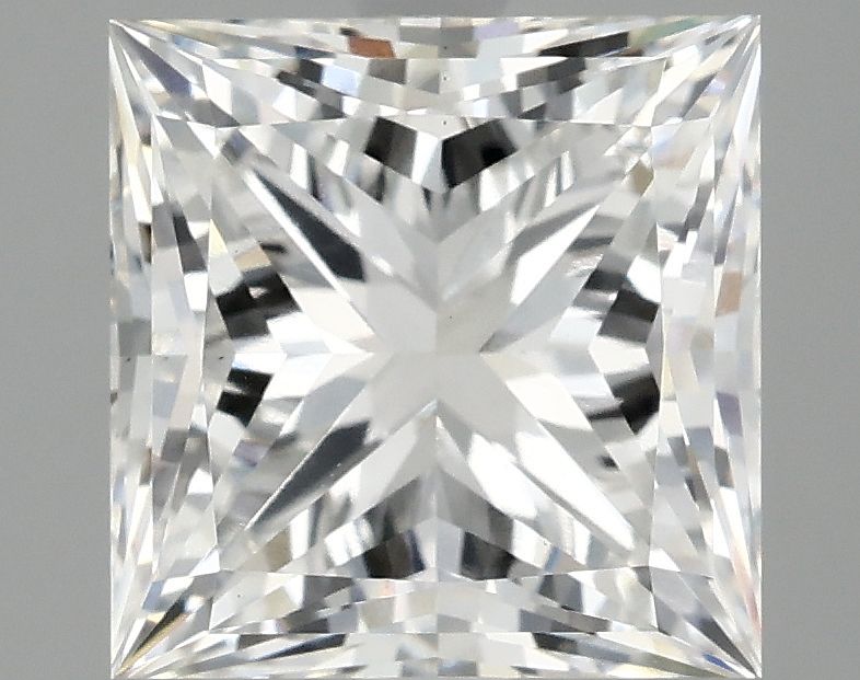 3.02 ct. princess Lab Grown Diamond front image