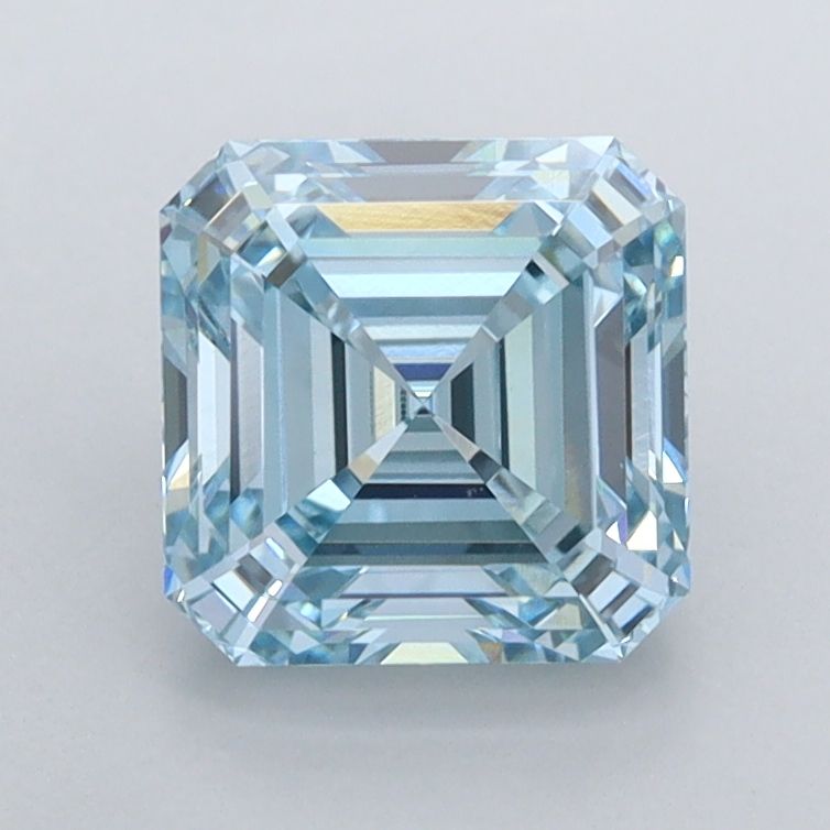 1.57 CT Fancy Intense Blue ASSCHER