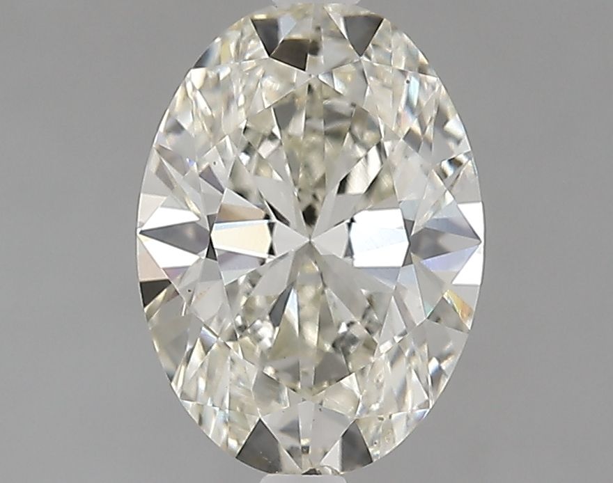 2.01 ct. oval Lab Grown Diamond front image