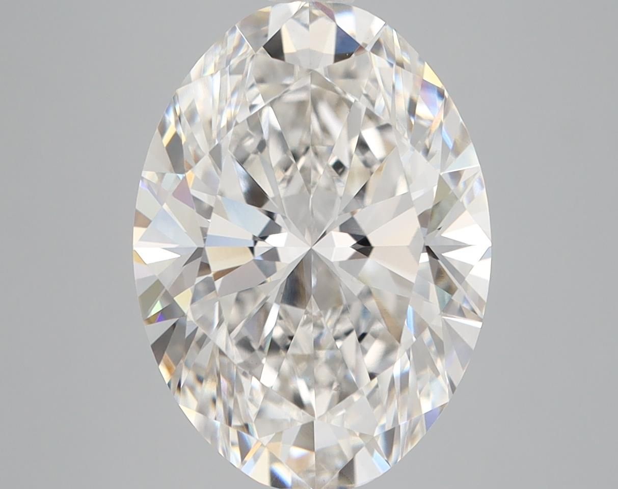 5.05 ct. oval Lab Grown Diamond front image