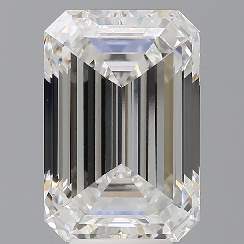 7.08 ct. emerald Lab Grown Diamond front image