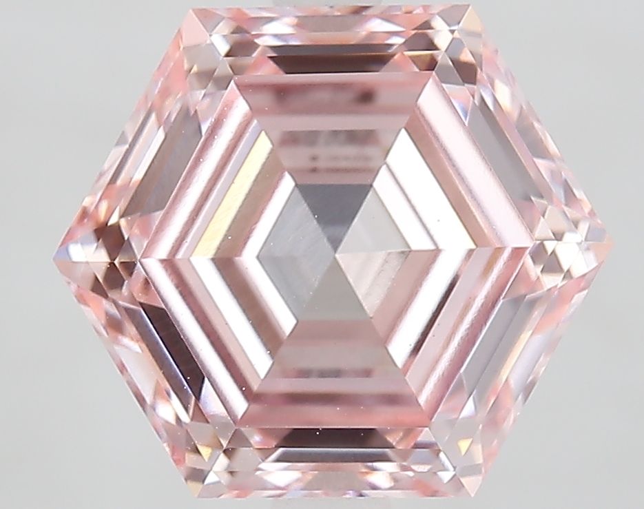 3.51 ct lab-grown Hexagonal Diamond