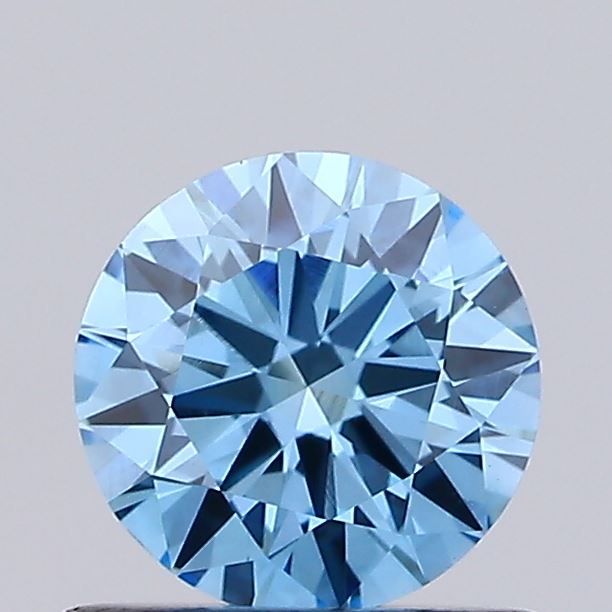 0.64 CT Fancy Vivid Blue ROUND