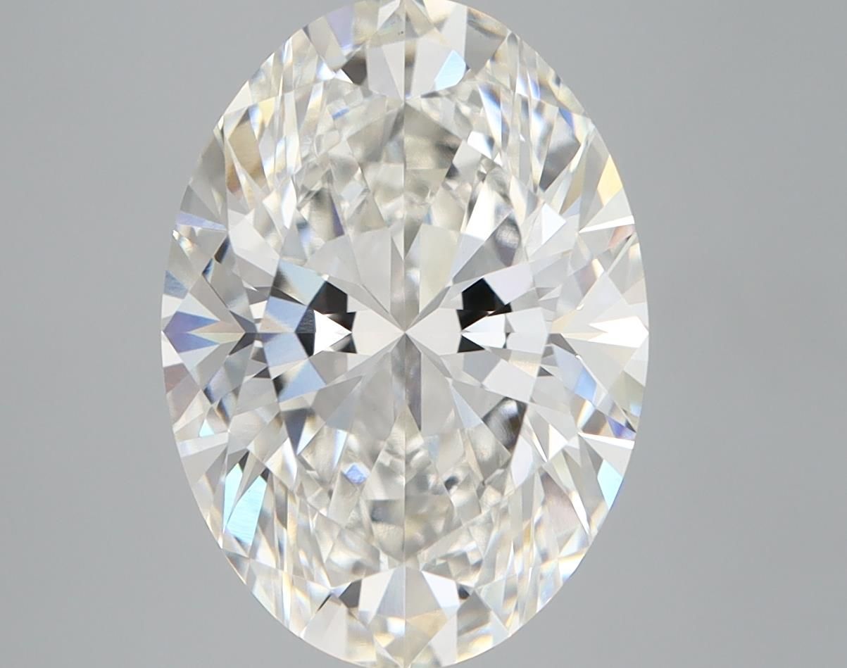 5.01 ct. oval Lab Grown Diamond front image