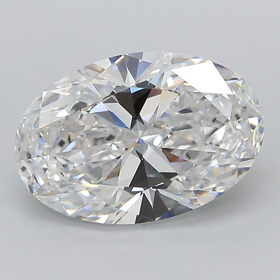 3.01 ct. oval Lab Grown Diamond front image