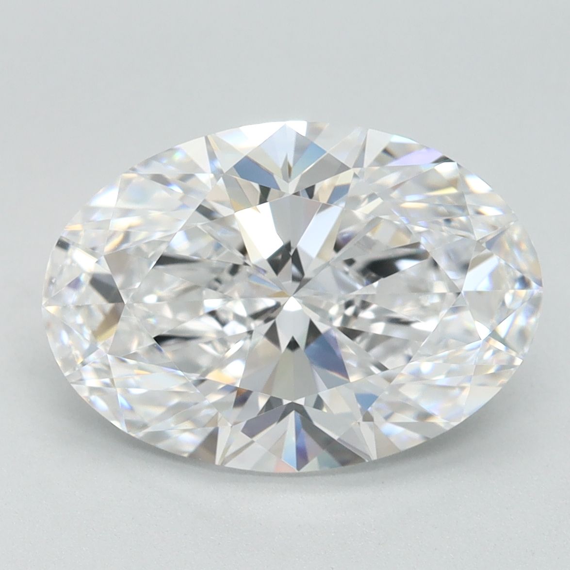 3.47 ct. oval Lab Grown Diamond front image