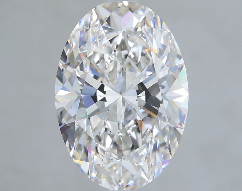 3.08 ct. oval Lab Grown Diamond front image