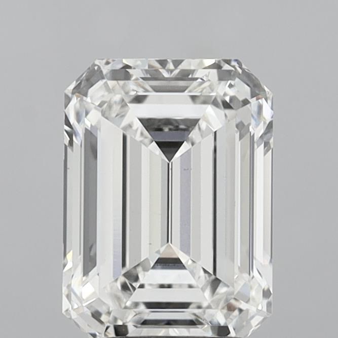 3.02 ct. emerald Lab Grown Diamond front image