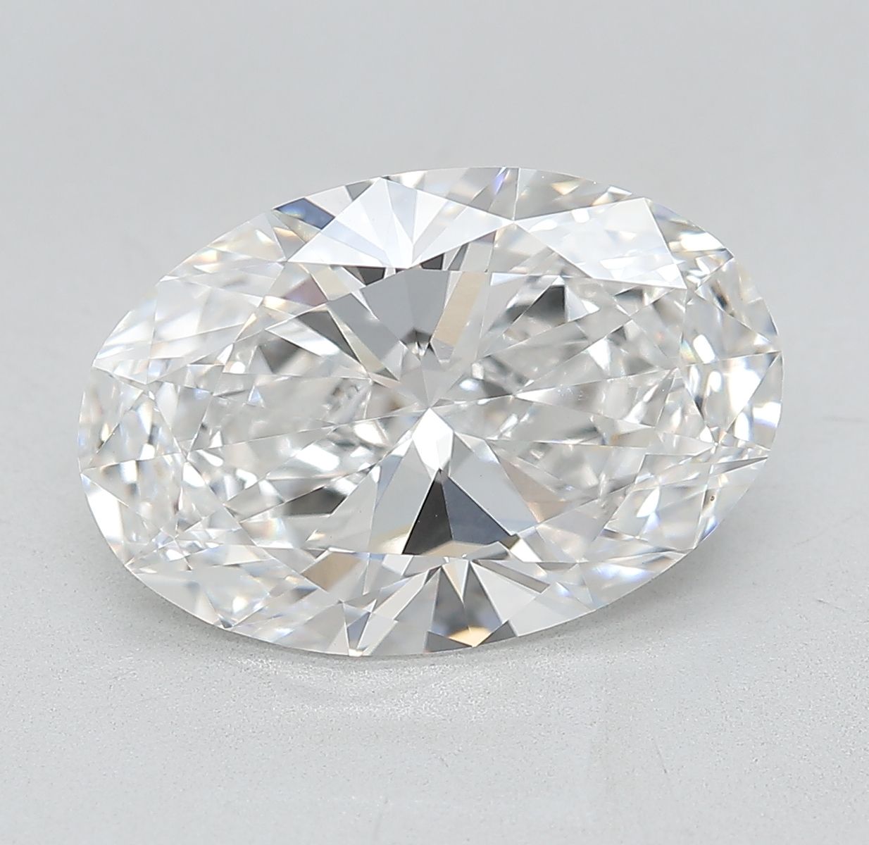 4.34 ct. oval Lab Grown Diamond front image