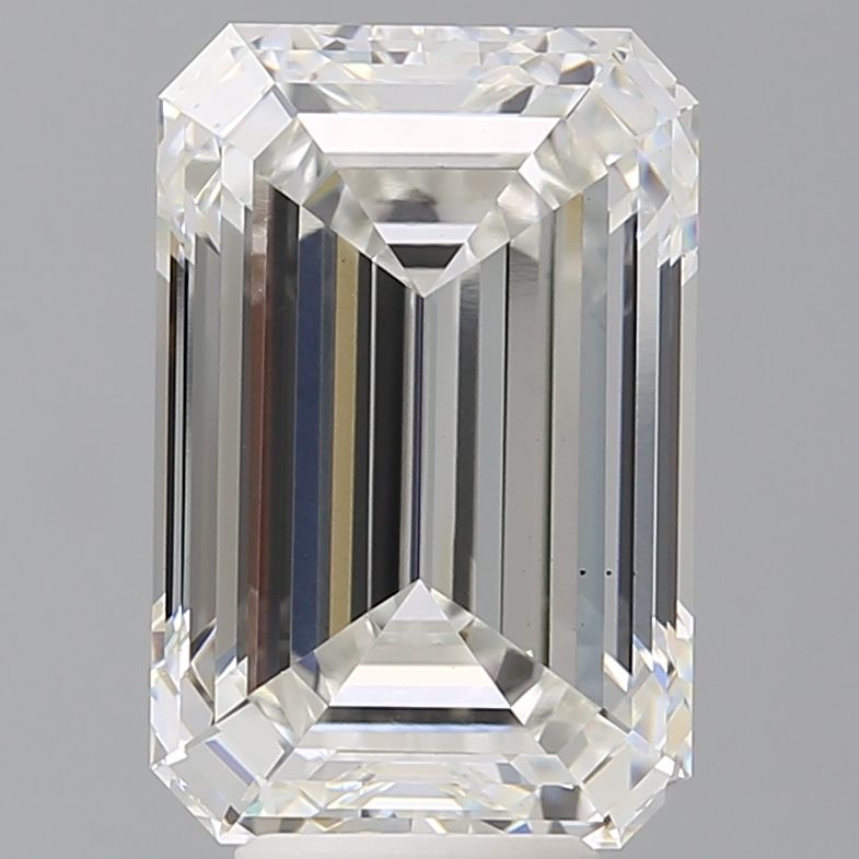 6.59 ct. emerald Lab Grown Diamond front image