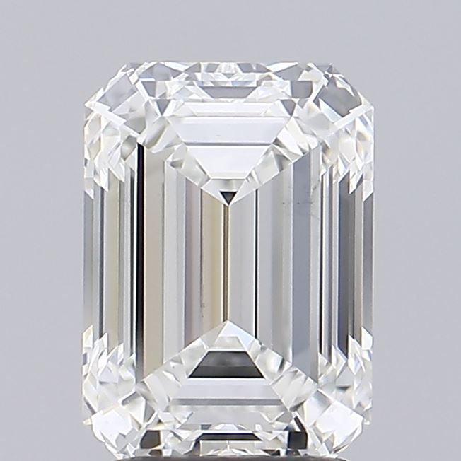 2.55 ct. emerald Lab Grown Diamond front image
