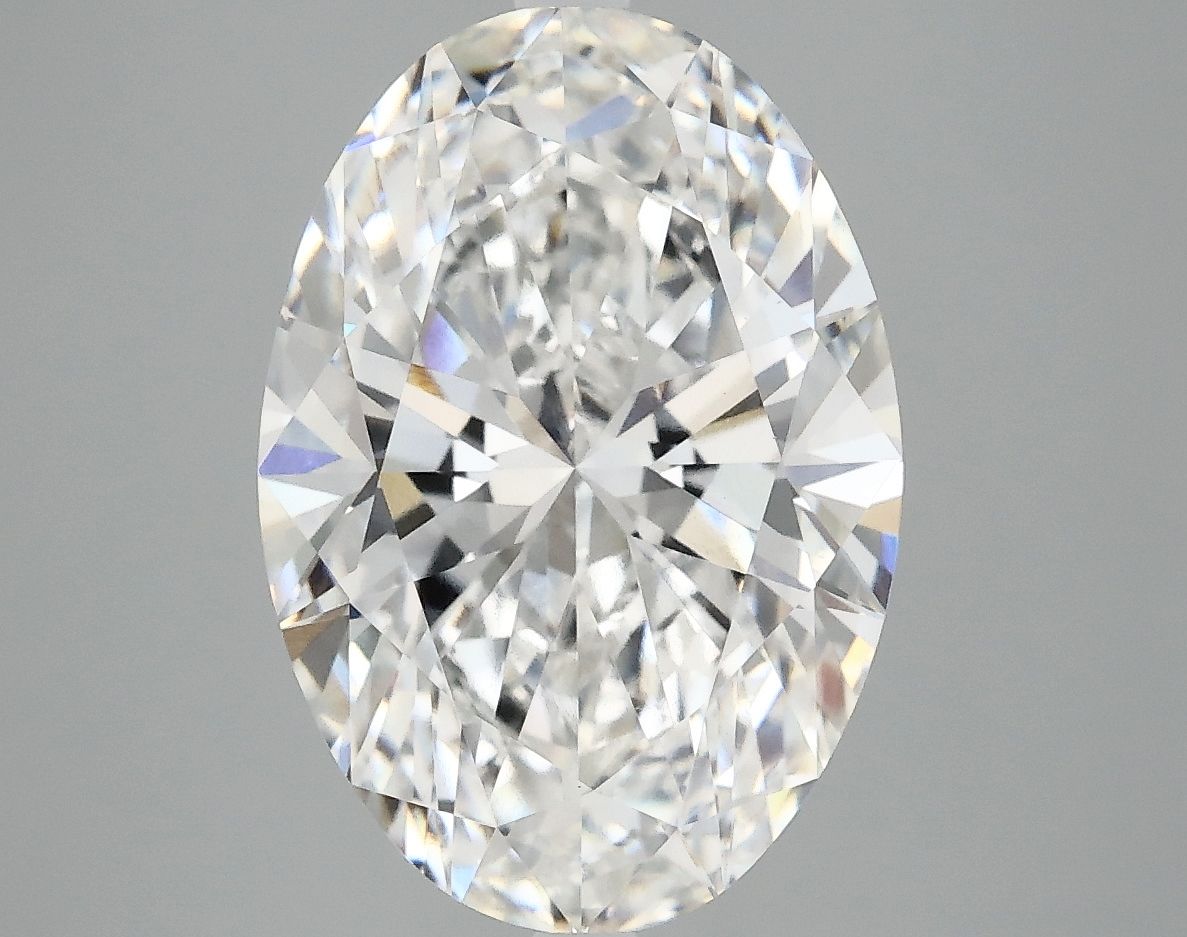 5.02 ct. oval Lab Grown Diamond front image