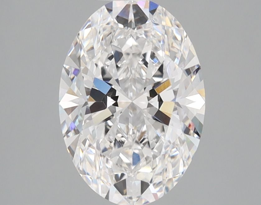 1.56 ct. oval Lab Grown Diamond front image