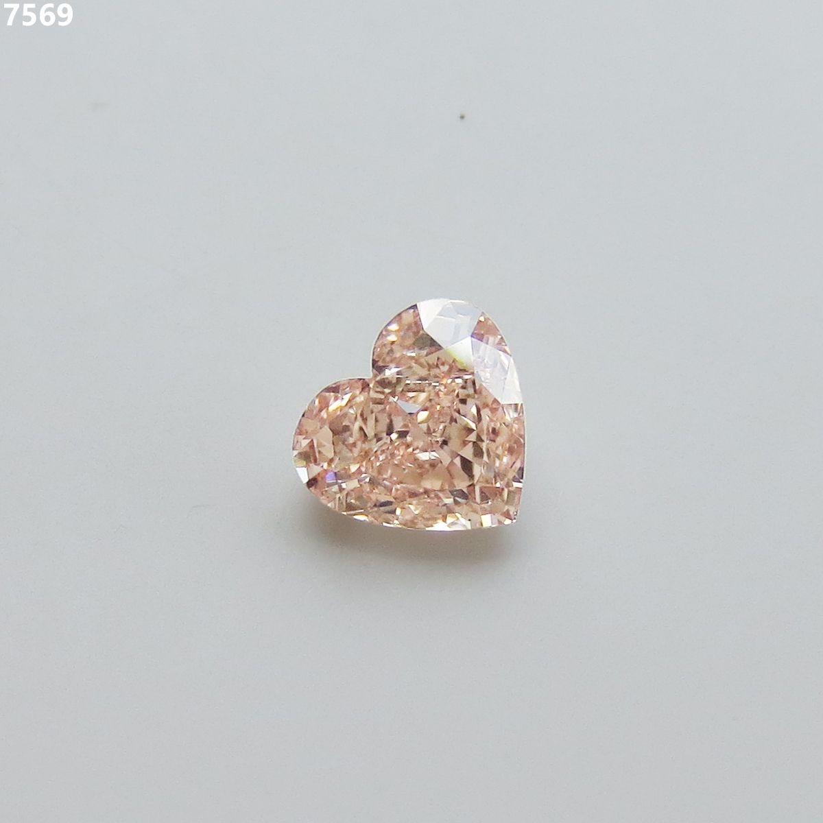 Diament 0.75 ct Fancy Brownish Orangey Pink/VS2