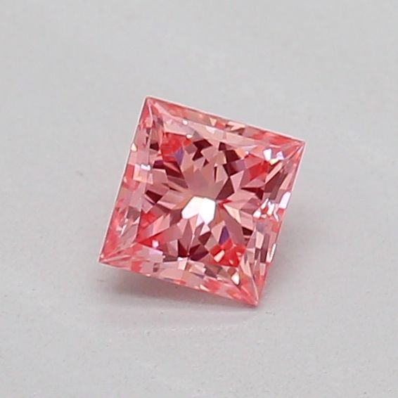 0.18 CT Fancy Vivid Pink PRINCESS