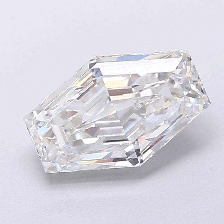 3.77 ct lab-grown Lozenge Diamond