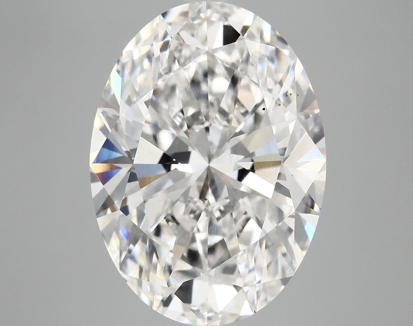 7.16 ct. oval Lab Grown Diamond front image