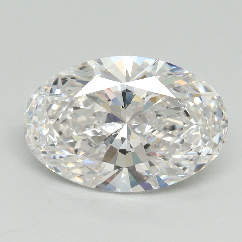 2.10 ct. oval Lab Grown Diamond front image