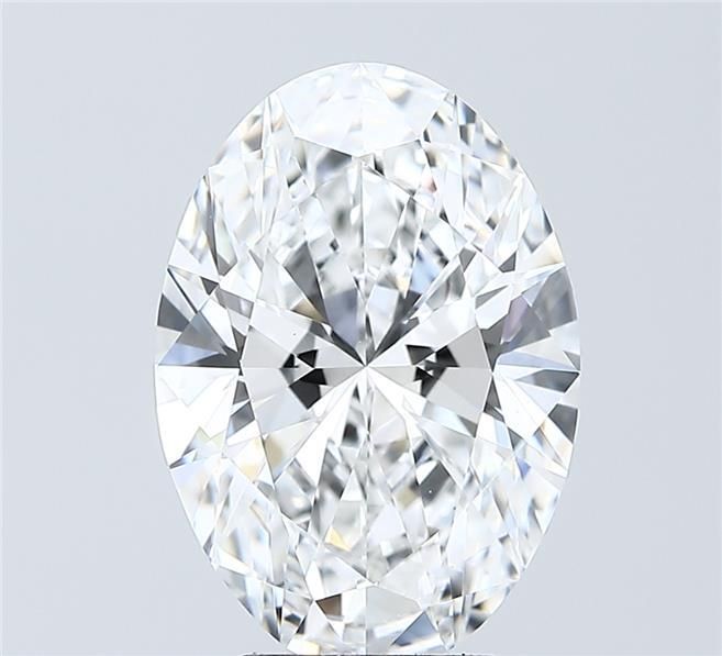 4.07 ct. oval Lab Grown Diamond front image