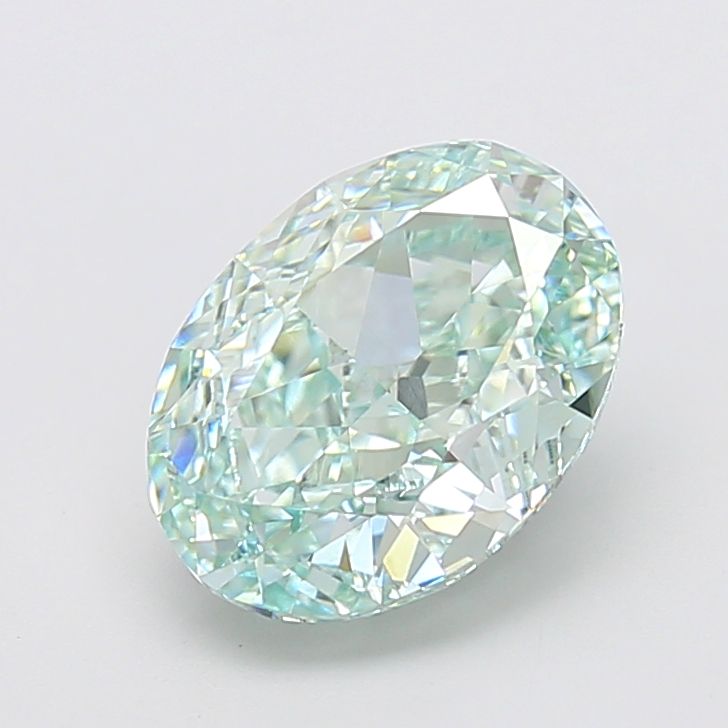 4.20 ct. oval Lab Grown Diamond front image
