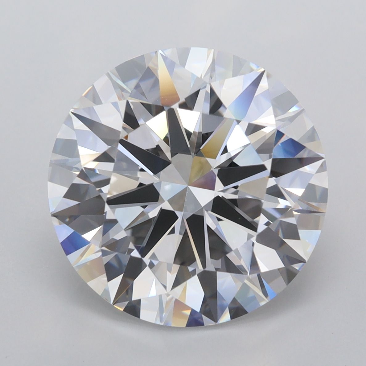 6.57 ct. round Lab Grown Diamond front image