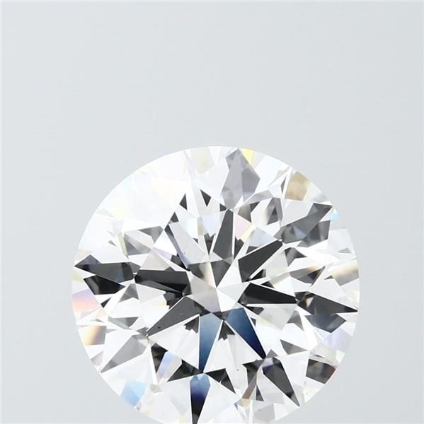 6.05 ct. round Lab Grown Diamond front image
