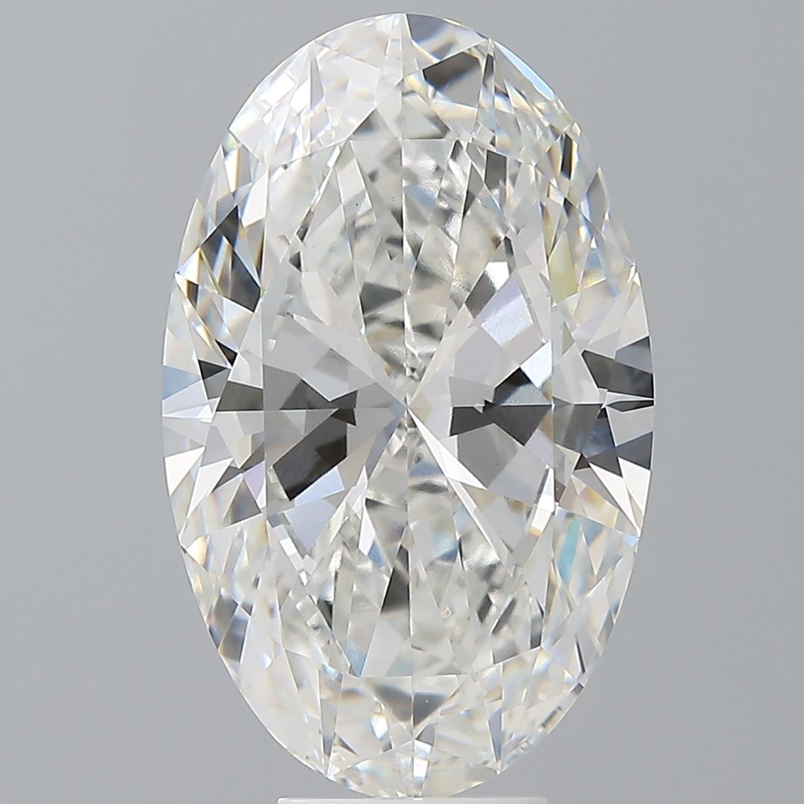 7.60 ct. oval Lab Grown Diamond front image