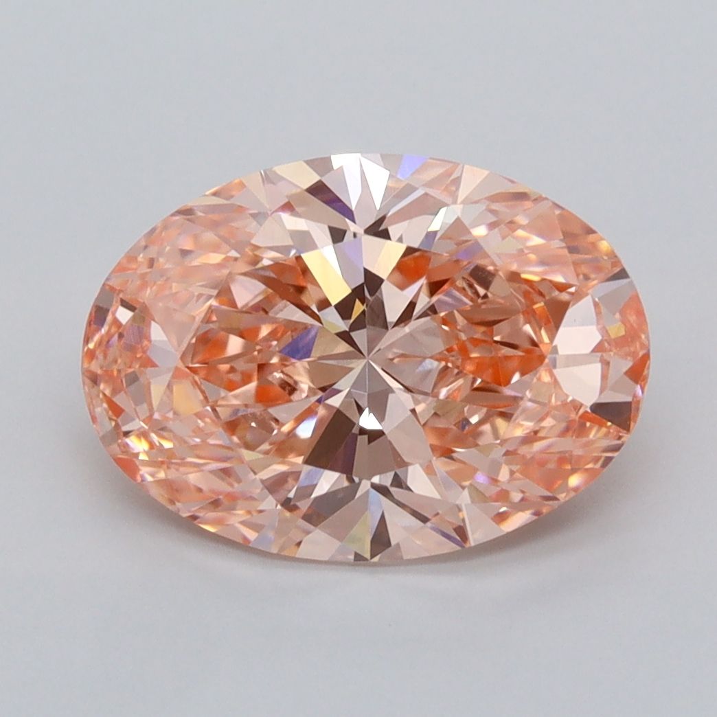 3.04 ct. oval Lab Grown Diamond front image