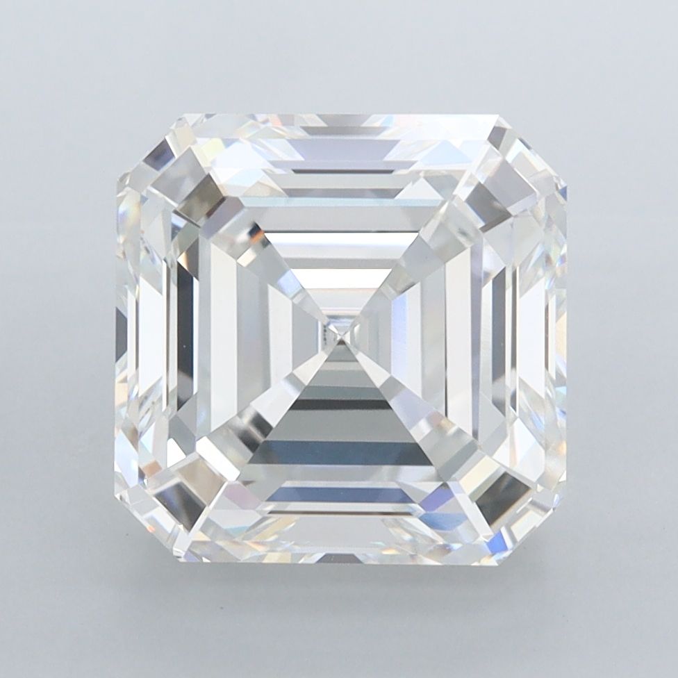 4.08 ct lab-grown Asscher Diamond