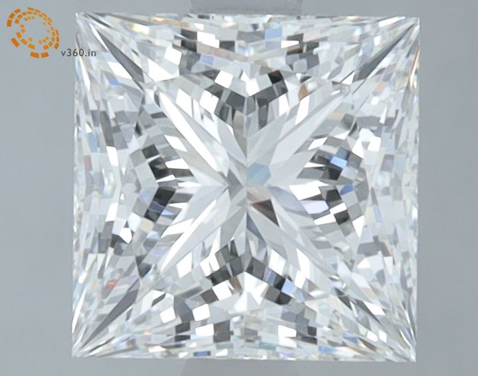 2.09 ct. princess Lab Grown Diamond front image