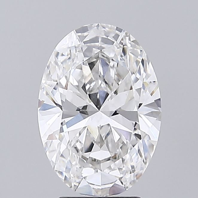 3.00 ct. oval Lab Grown Diamond front image