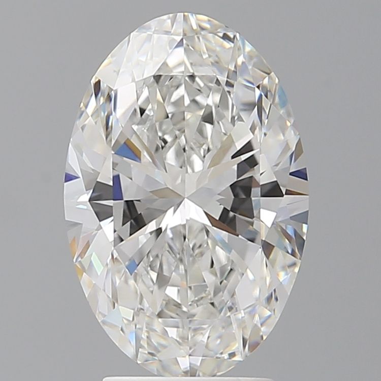 3.57 ct. oval Lab Grown Diamond front image