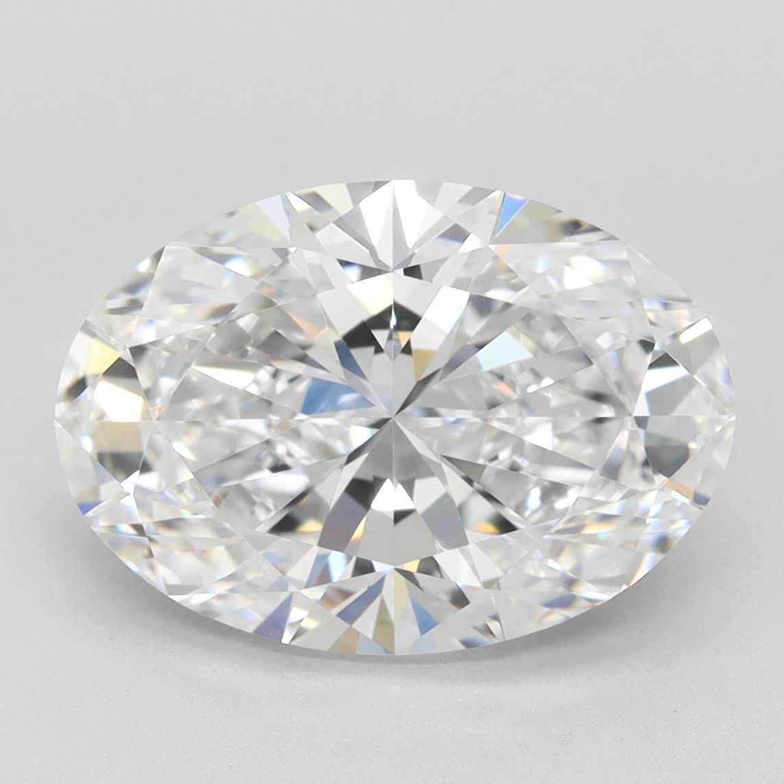 3.13 ct. oval Lab Grown Diamond front image
