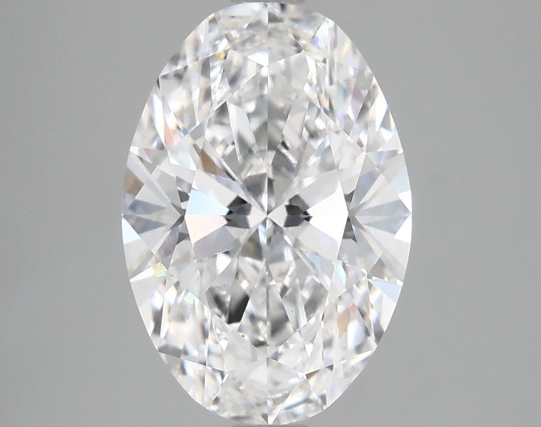 3.10 ct. oval Lab Grown Diamond front image