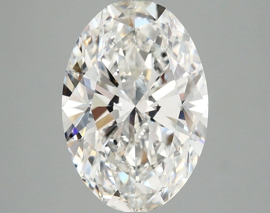 3.80 ct. oval Lab Grown Diamond front image