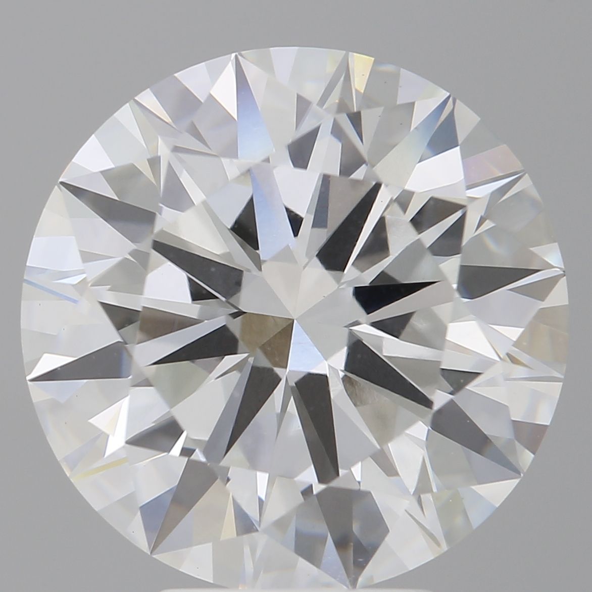 6.01 ct. round Lab Grown Diamond front image