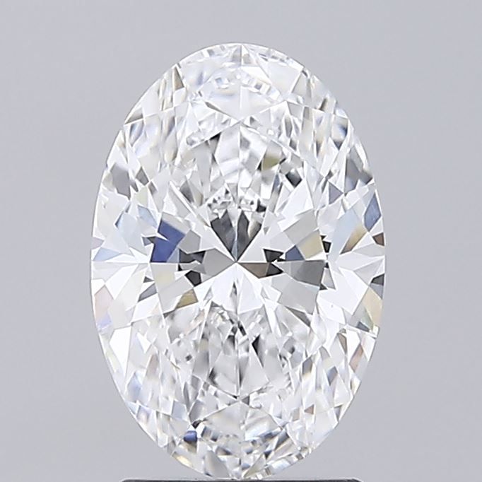 1.82 ct. oval Lab Grown Diamond front image