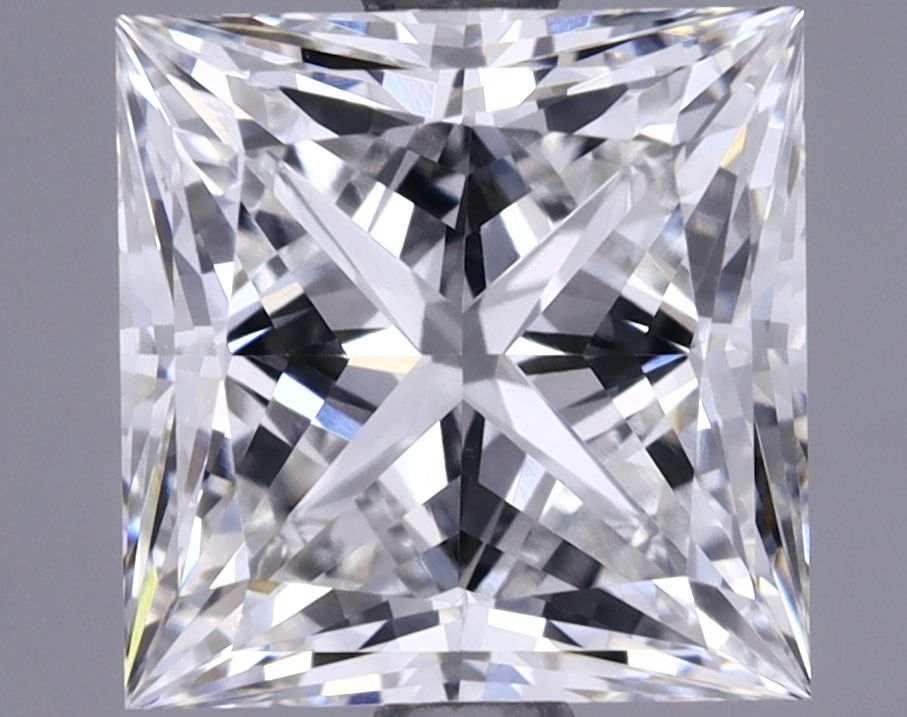 2.42 ct. princess Lab Grown Diamond front image
