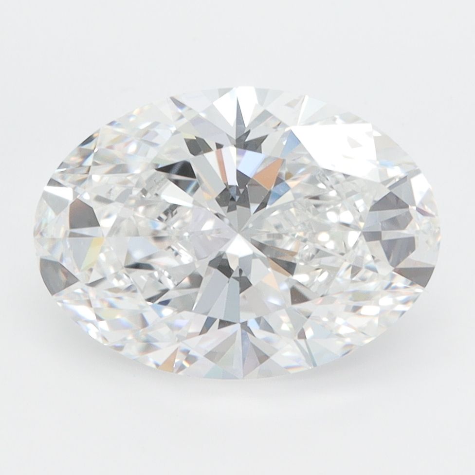 3.01 ct. oval Lab Grown Diamond front image