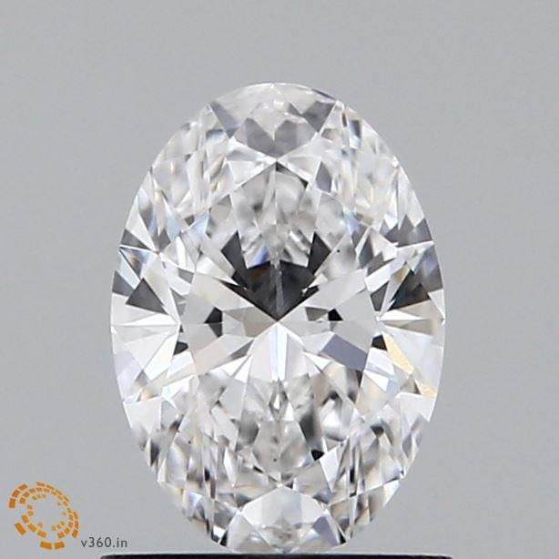 0.93 ct. oval Lab Grown Diamond front image