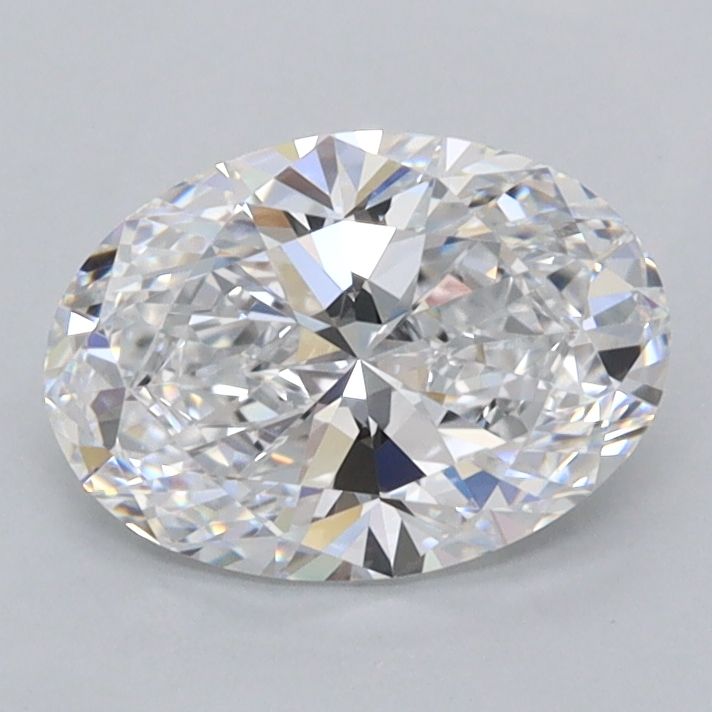 1.24 ct. oval Lab Grown Diamond front image