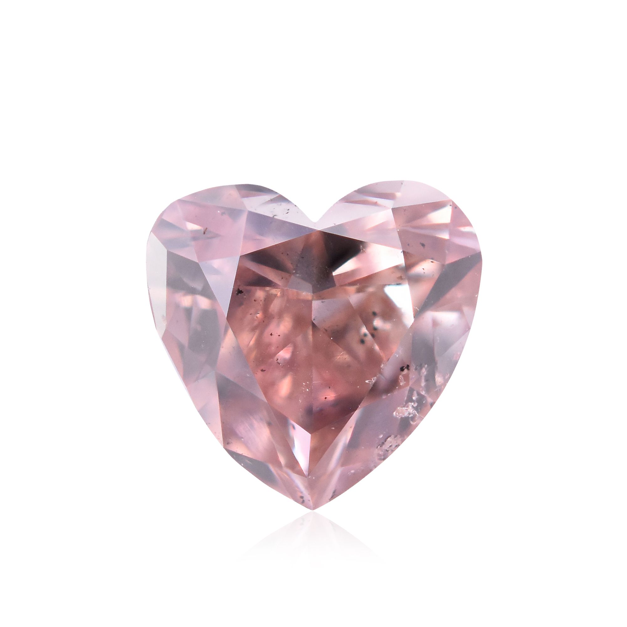 Diament 0.5 ct Fancy Deep Orangey Pink/SI2