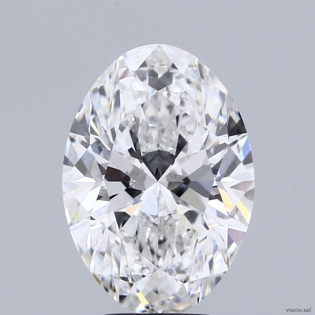 5.03 ct. oval Lab Grown Diamond front image