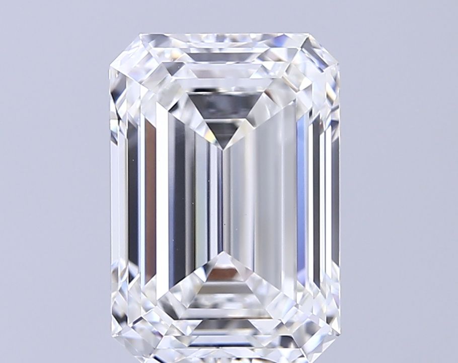 5.09 ct. emerald Lab Grown Diamond front image